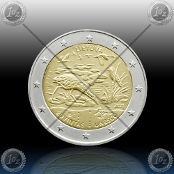 2 EVRO LITVA 2021 "Žuvintas" UNC